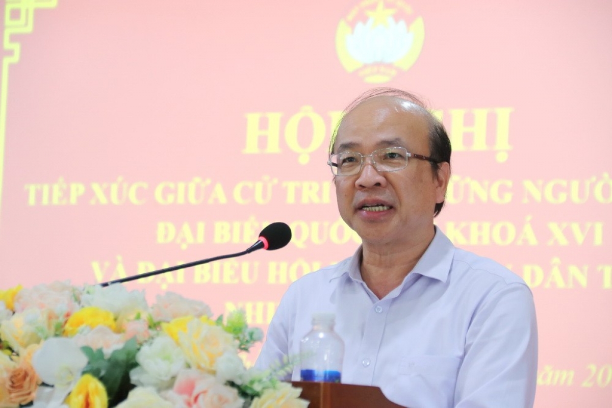 Thứ trưởng Bộ Tư pháp Phan Chí Hiếu: Cam kết hành động, đưa tiếng nói cử tri Cà Mau đến nghị trường