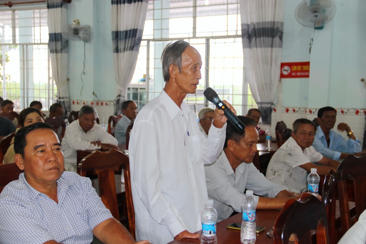 Thứ trưởng Bộ Tư pháp Phan Chí Hiếu: Cam kết hành động, đưa tiếng nói cử tri Cà Mau đến nghị trường