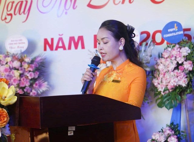 C&ocirc; Đặng Thị Hồng Minh - Hiệu trưởng Trường Mầm non Minh Khai.