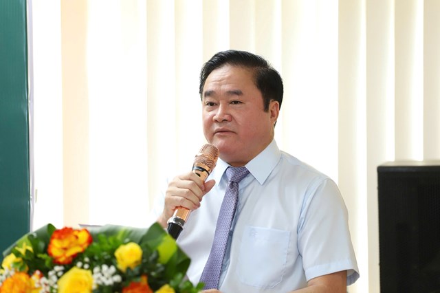 TS. BS. Ho&agrave;ng Minh Đức &ndash; Cục trưởng Cục Ph&ograve;ng bệnh (Bộ Y tế) ph&aacute;t biểu