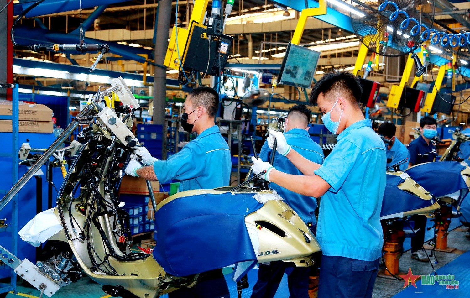 Vĩnh Phúc: Sản xuất công nghiệp vượt khó, phục hồi