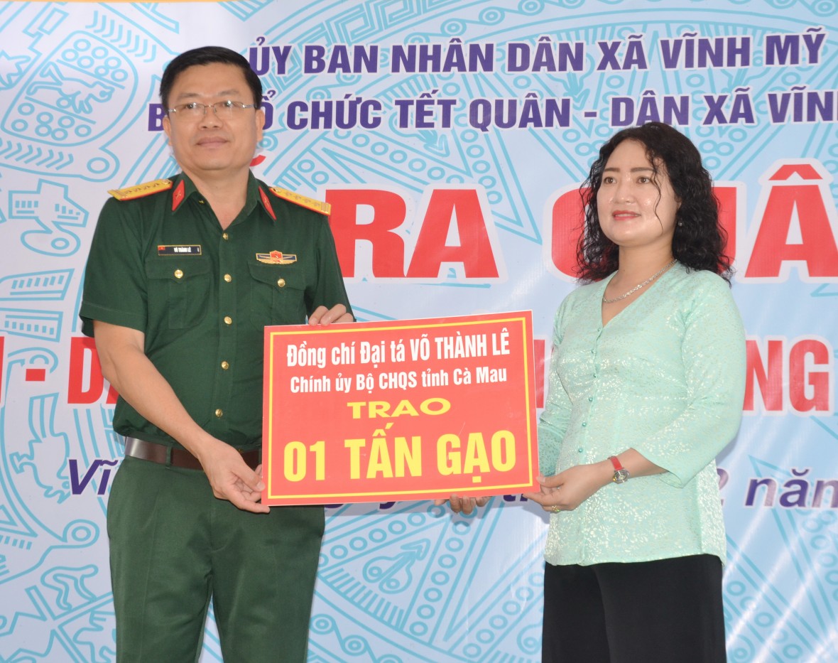 Tết Quân - Dân ở xã Vĩnh Mỹ (Cà Mau): Thắm tình quân dân, nghĩa tình cách mạng