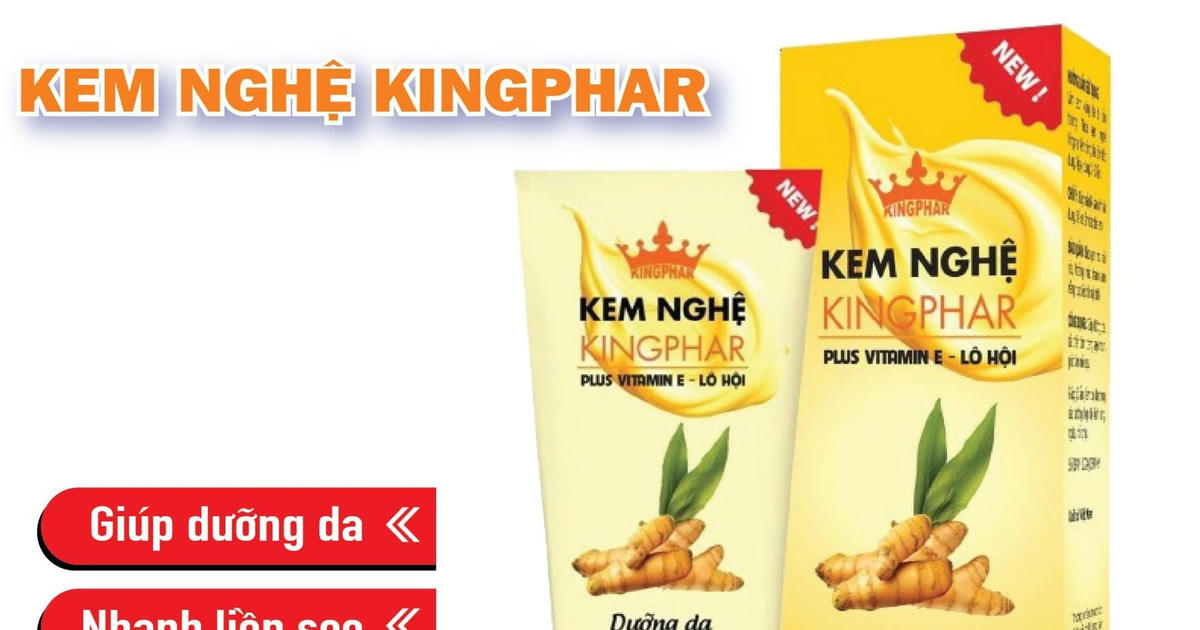 Đình chỉ lưu hành, thu hồi toàn quốc lô Kem nghệ Kingphar