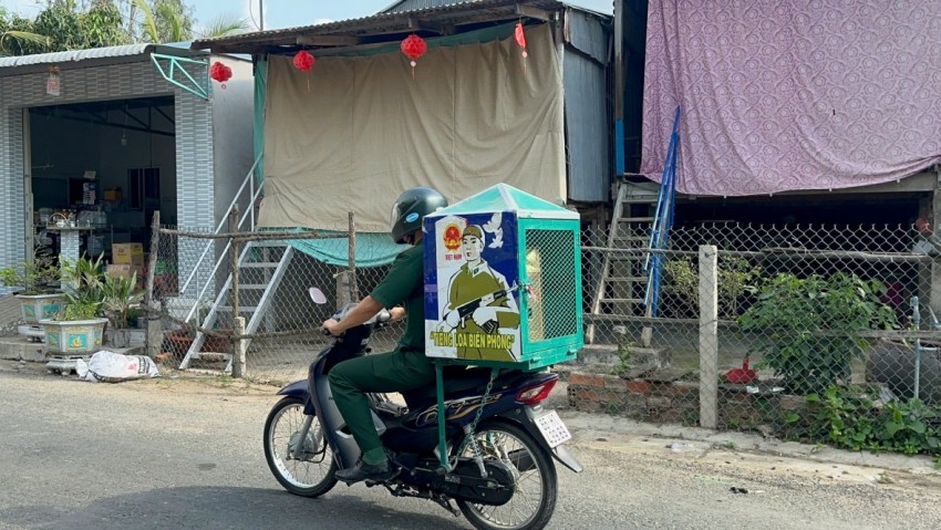 BĐBP Đồng Tháp đẩy mạnh công tác tuyên truyền bầu cử BĐBP Đồng Tháp đẩy mạnh công tác tuyên truyền bầu cử