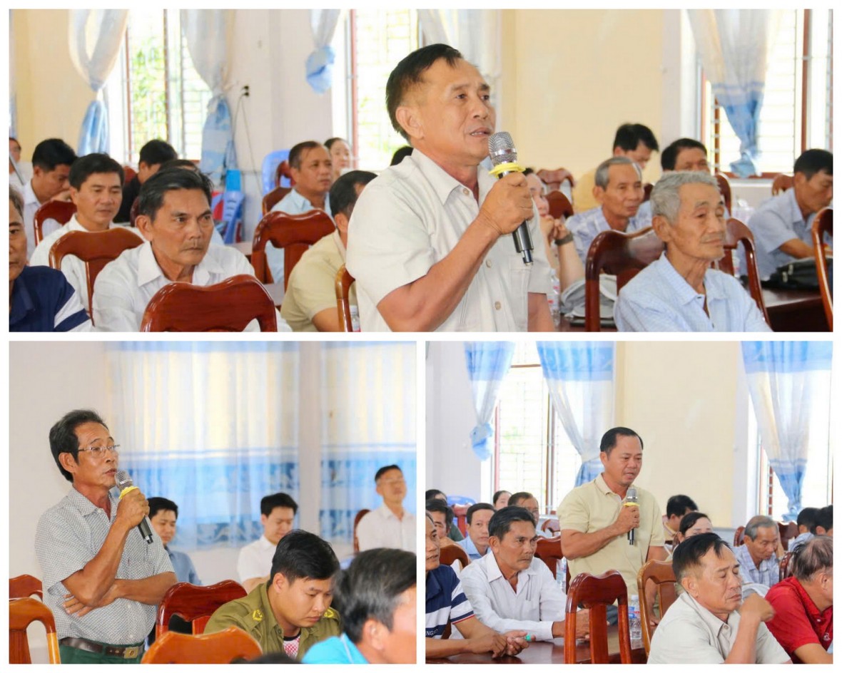 Ứng cử viên ĐBQH khóa XVI cam kết hành động vì sự phát triển của xã Phú Tân, Cà Mau