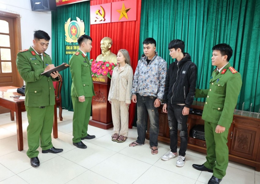 Công an tỉnh Ninh Bình bắt giữ nhóm đối tượng mua bán người dưới 16 tuổi