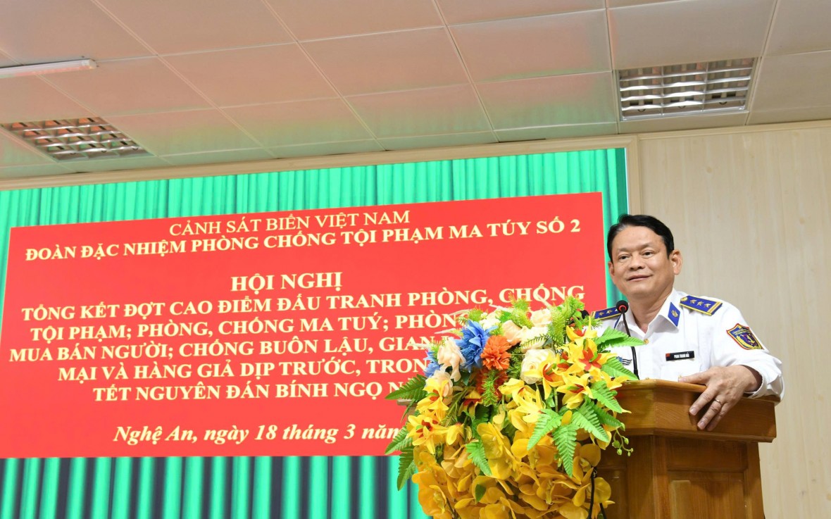 Đại tá Phan Quang Huy - Đoàn trưởng Đoàn đặc nhiệm phòng, chống ma tuý số 2: Cần quyết liệt hơn nữa trong triển khai các mặt công tác nghiệp vụ cơ bản.