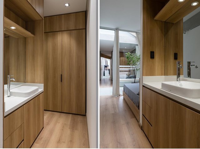 Nhà mặt phố hẹp ngang như cabin máy bay giữa lòng TP HCM - Ảnh 5