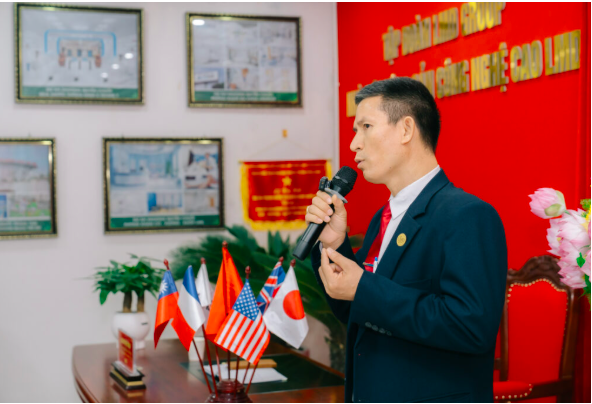 Chủ tịch dự án truyền thông- Người giữ ngọn lửa cho Tổ chức kết nối Doanh nhân toàn cầu LMD