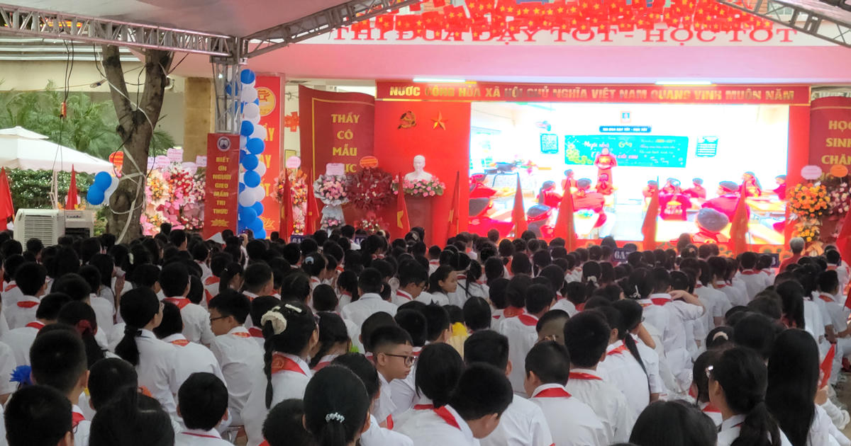 Phường Khương Đình: Rộn ràng không khí ngày khai giảng năm học mới 2026 - 2027