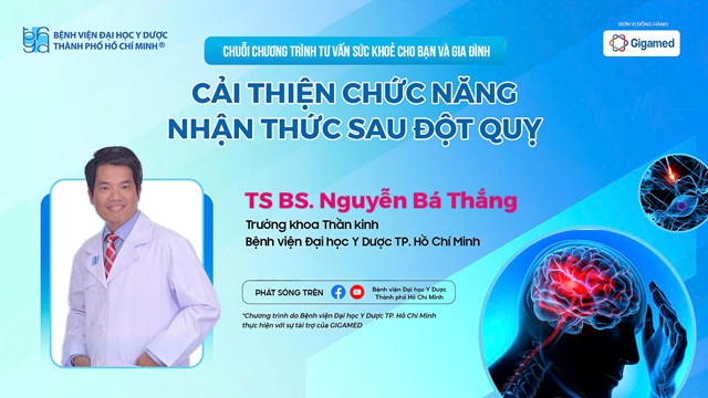 Cải thiện nhận thức sau đột quỵ hành trình giúp người bệnh hồi phục - Ảnh 1