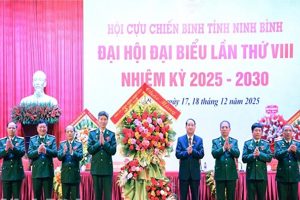 Hội Cựu chiến binh tỉnh Ninh Bình góp phần hiệu quả vào việc thực hiện thắng lợi các nhiệm vụ chính trị