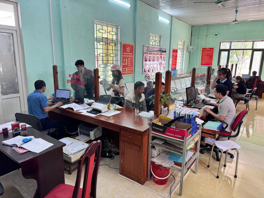 Xã biên giới Bạch Đích đẩy mạnh cải cách hành chính- nâng cao chất lượng phục vụ nhân dân