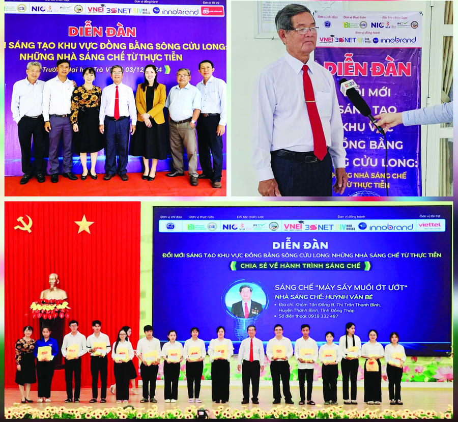 Từ một người nông dân, những đổi mới sáng tạo xuất phát từ thực tiễn sản xuất đã trở thành những kết quả thành công và cống hiến được ghi nhận ở cấp tỉnh và Trung ương