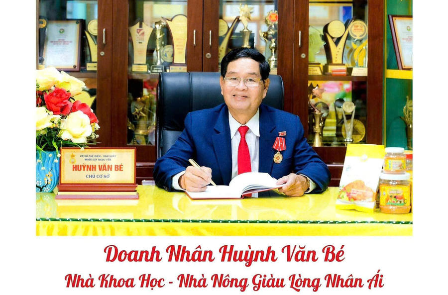 Doanh nhân Huỳnh Văn Bé đã dùng đổi mới sáng tạo để tạo dựng thành công và dùng chính thành công ấy để tiếp tục cống hiến, phụng sự cộng đồng