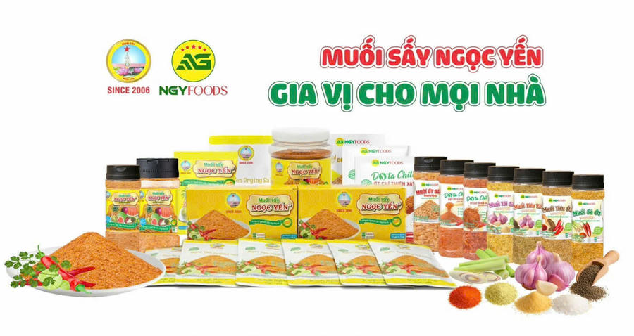 Phía sau những con số tăng trưởng ấn tượng ấy là cả một quá trình sáng tạo đổi mới liên tục của ông Ba Bé và những người con, cùng sự nỗ lực của tập thể CBCNV Muối sấy Ngọc Yến