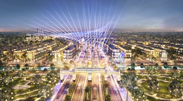 Đại lộ &Aacute;nh s&aacute;ng Di sản đầu ti&ecirc;n tại Việt Nam vừa l&agrave; điểm check-in giải tr&iacute; vừa l&agrave; mạch giao thương sầm uất của khu đ&ocirc; thị v&agrave; khu vực &nbsp;