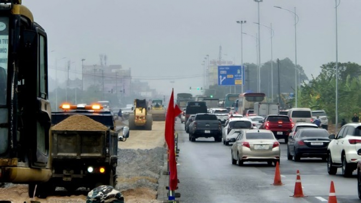 Từ 28/2, khôi phục đèn tín hiệu nút giao Quốc lộ 2 – cao tốc Nội Bài – Lào Cai