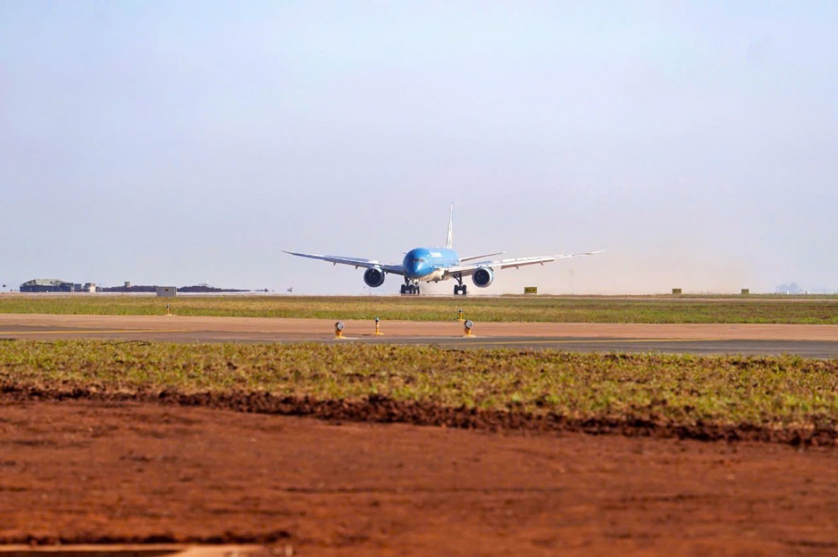 Xuân trên đại công trường Sân bay Long Thành Xuân trên đại công trường Sân bay Long Thành