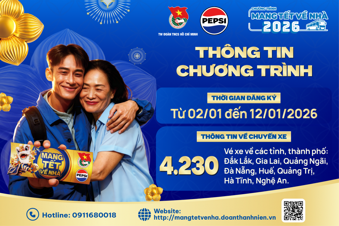 Dành tặng hơn 4.200 vé xe ô tô để “mang Tết về nhà”
