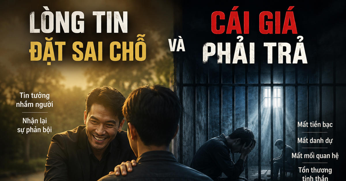 Lòng tin đặt sai chỗ và cái giá phải trả