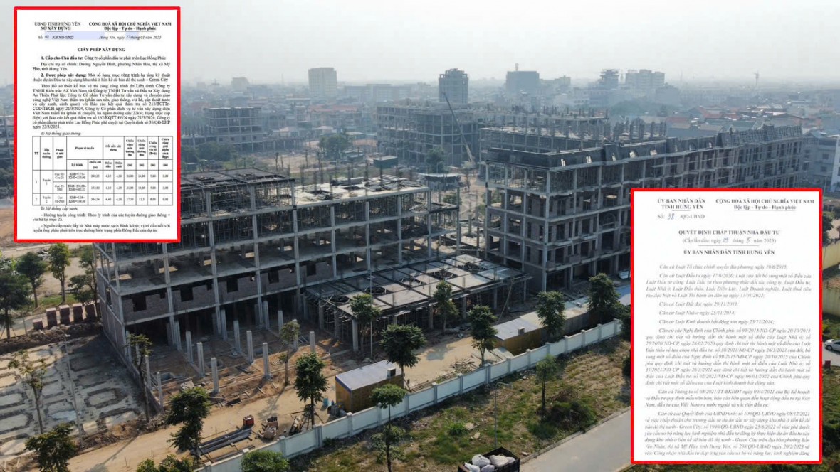 Chung cư Green City Mỹ Hào thuộc Khu Đô Thị GREEN CITY Mỹ Hào đã đầy đủ nhiều giấy tờ pháp lý quan trọng