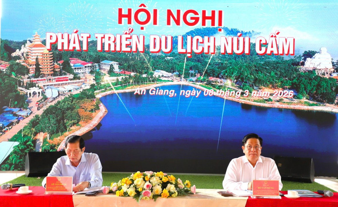 An Giang: Mở rộng các loại hình mới trong chiến lược phát triển du lịch Núi Cấm An Giang: Mở rộng các loại hình mới trong chiến lược phát triển du lịch Núi Cấm