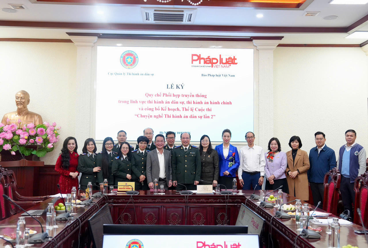 Công bố Thể lệ Cuộc thi “Chuyện nghề Thi hành án dân sự” lần thứ 2 Công bố Thể lệ Cuộc thi “Chuyện nghề Thi hành án dân sự” lần thứ 2