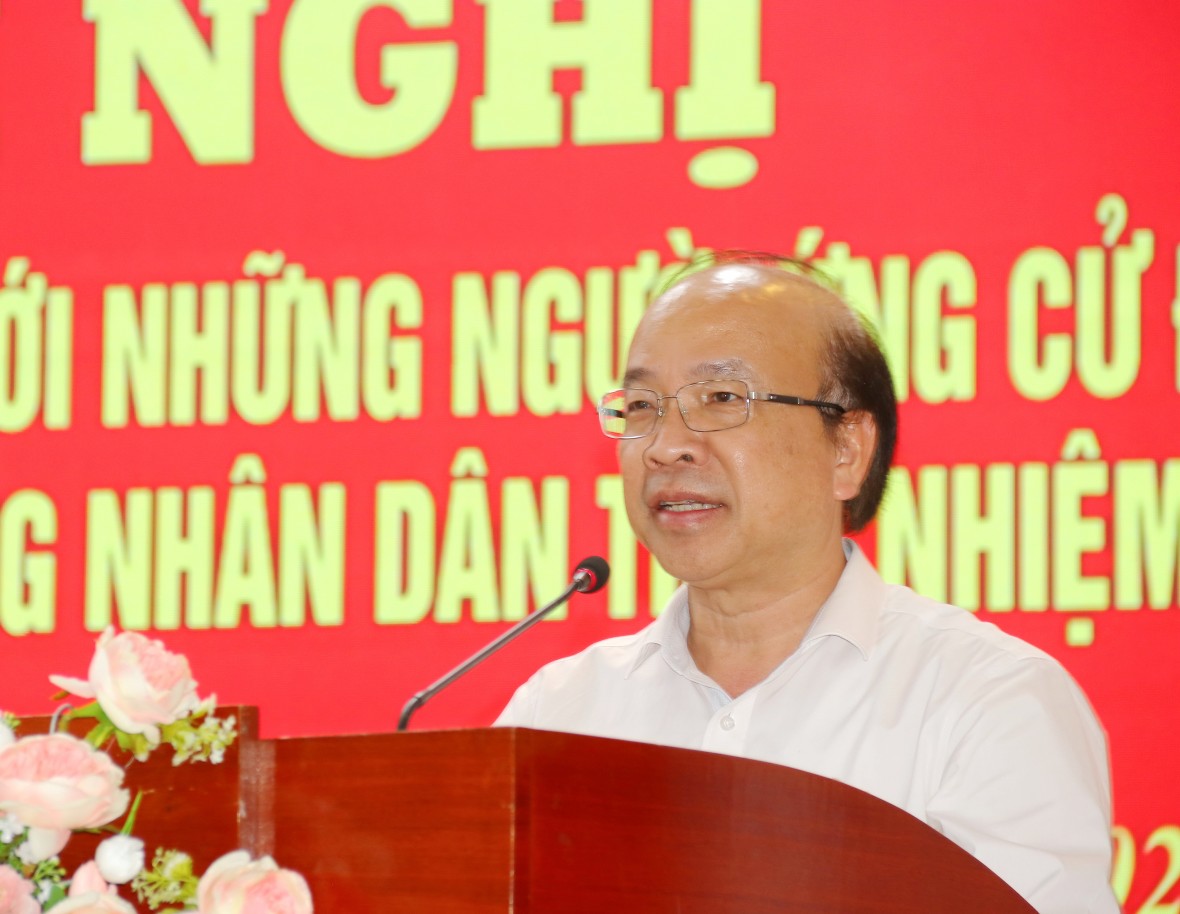 Ứng cử viên ĐBQH khóa XVI cam kết gần dân, lắng nghe cử tri