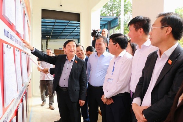 Công tác chuẩn bị bầu cử tại Ninh Bình nghiêm túc, chu đáo, đúng tiến độ