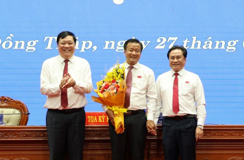 Ông Nguyễn Phước Thiện được bầu giữ chức Phó Chủ tịch UBND tỉnh Đồng Tháp