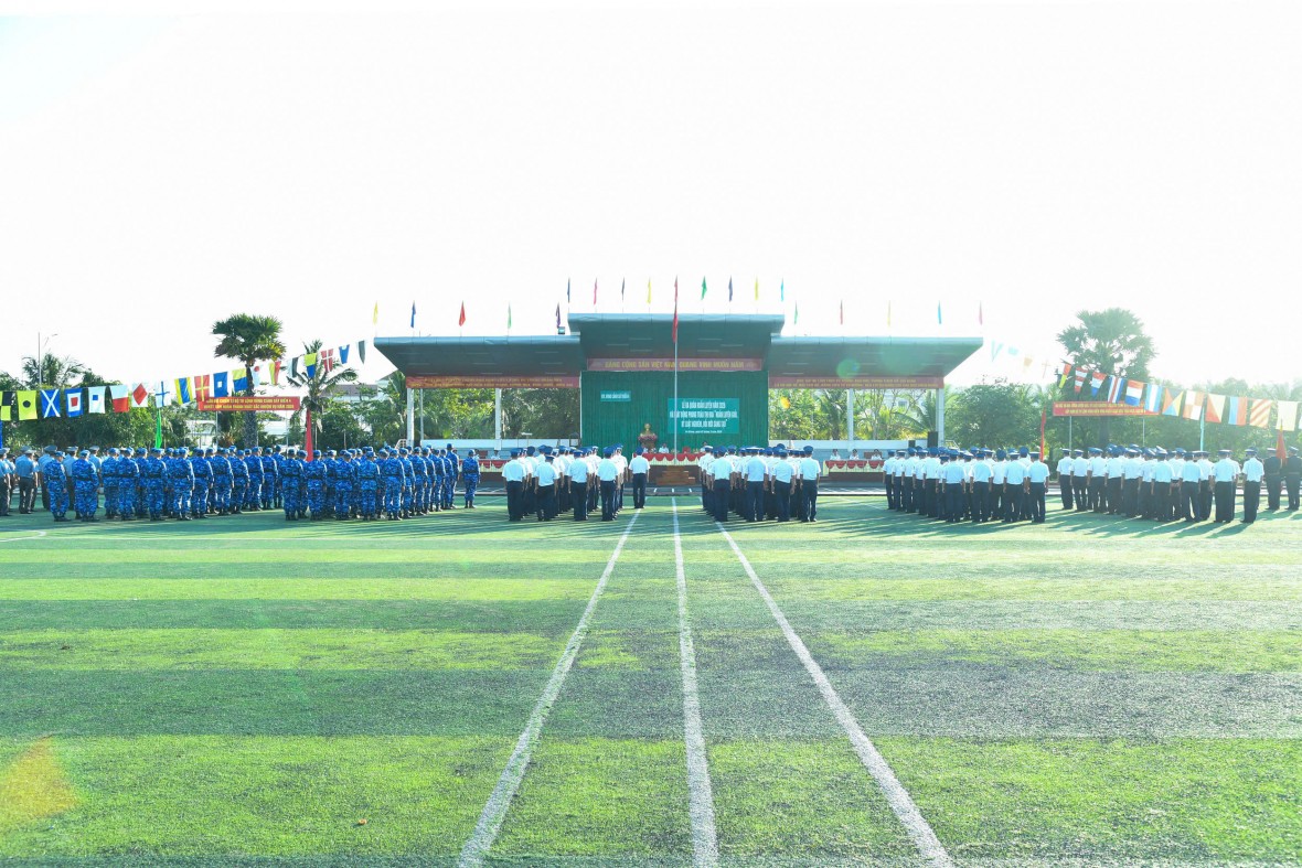 BTL Vùng Cảnh sát biển 4 tổ chức Lễ ra quân huấn luyện năm 2026 BTL Vùng Cảnh sát biển 4 tổ chức Lễ ra quân huấn luyện năm 2026