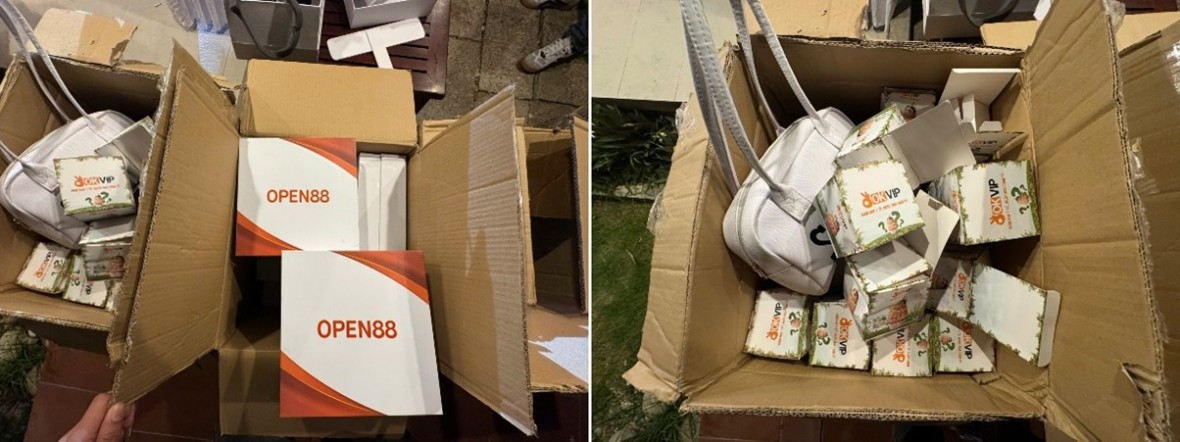 Tang vật liên quan lực lượng Công an thu giữ Tang vật liên quan lực lượng Công an thu giữ