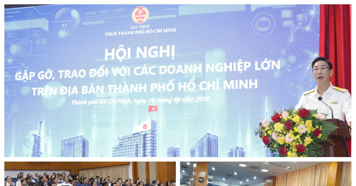 Thuế TP.HCM tổ chức Hội nghị “Gặp gỡ, trao đổi với các doanh nghiệp lớn”: Diễn đàn của sự lắng nghe và hành động