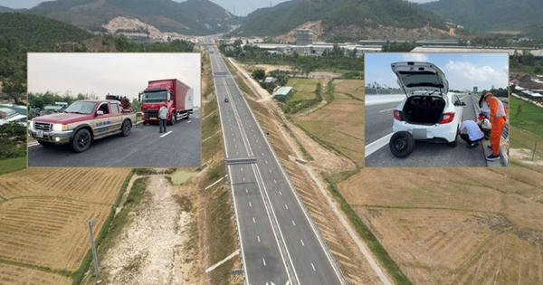 Nhiều xe thủng lốp sau khi cao tốc Quảng Ngãi - Gia Lai vừa đưa vào khai thác