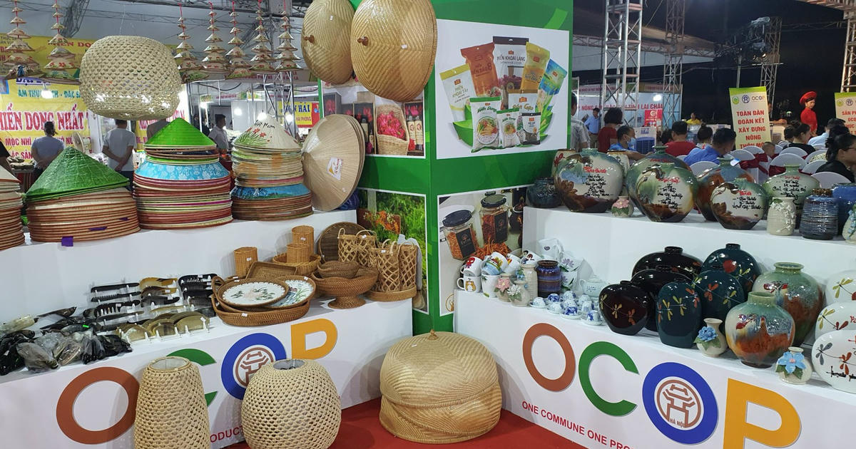 Hà Nội mỗi xã, phường một sản phẩm OCOP, làng nghề gắn với du lịch