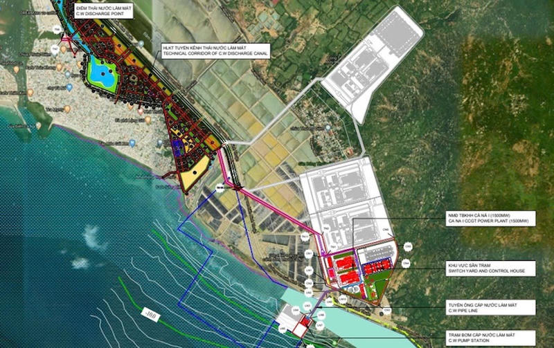 Quy hoạch Dự án điện khí LNG Cà Ná.