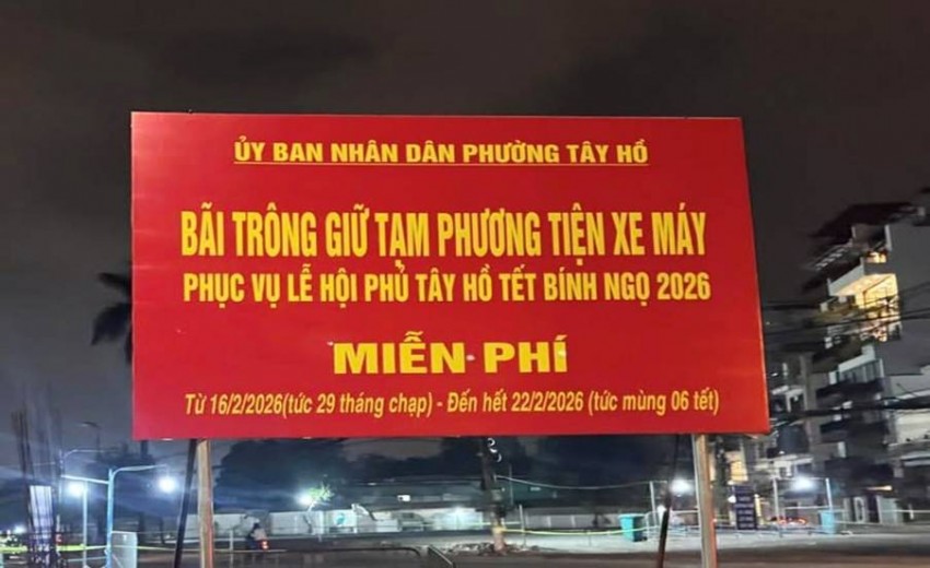 Phường Tây Hồ bố trí trông giữ xe miễn phí phục vụ nhân dân Du xuân. Phường Tây Hồ bố trí trông giữ xe miễn phí phục vụ nhân dân Du xuân.