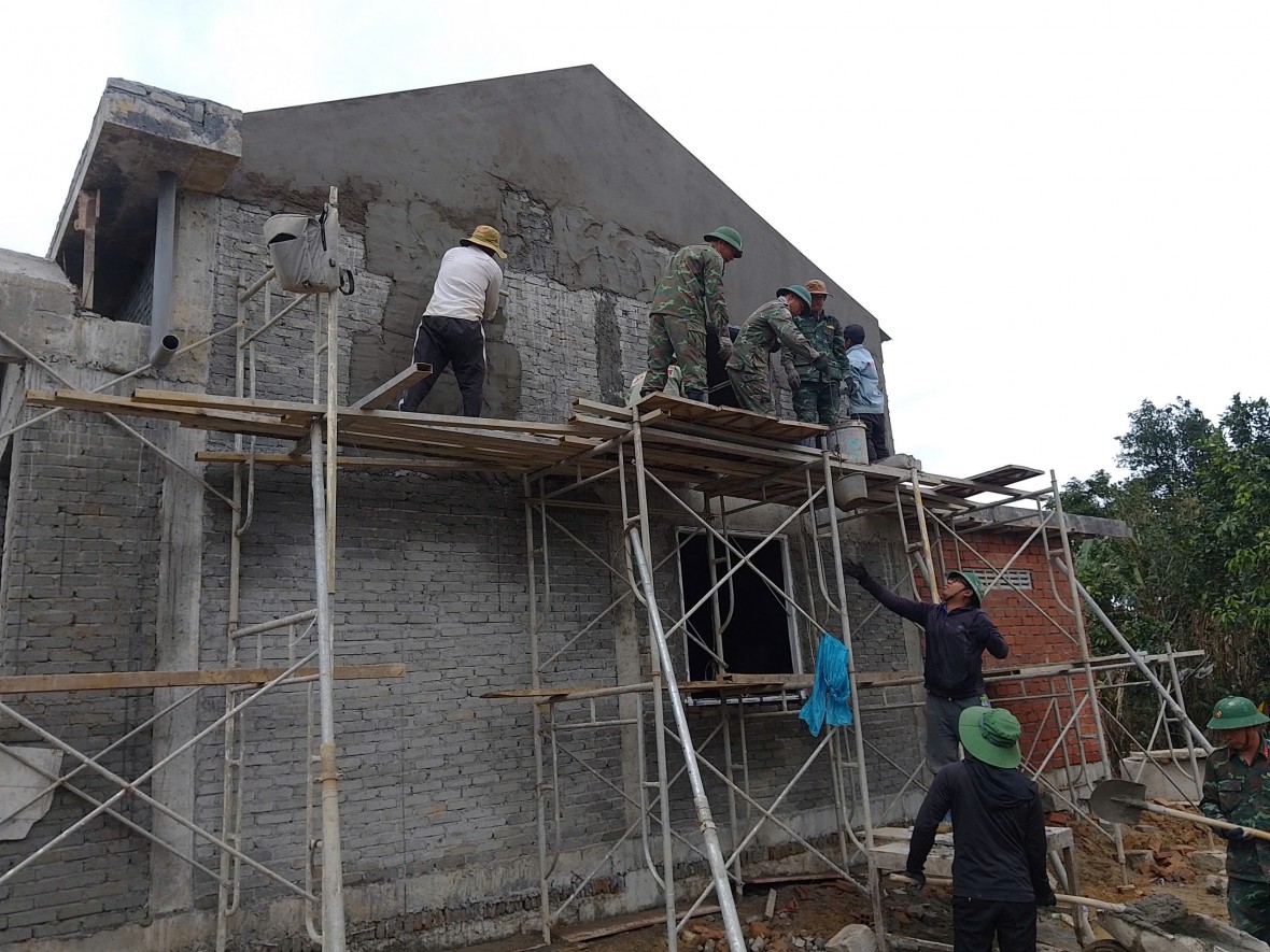 “Ngôi nhà trong mơ” giữa vùng lũ.