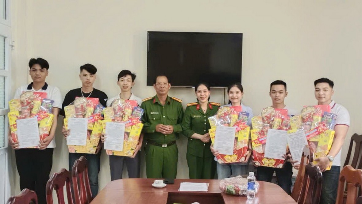 Cà Mau: 448 công dân ưu tú lên đường thực hiện nghĩa vụ CAND