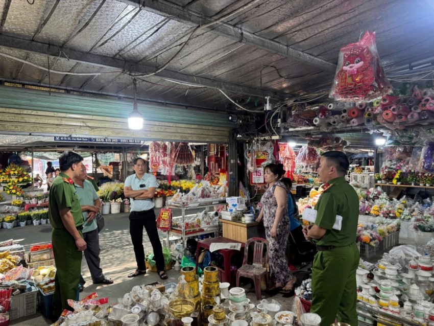 Siết chặt an toàn phòng cháy tại chợ truyền thống và đẩy mạnh tuyên truyền dịp Tết tại Đồng Nai