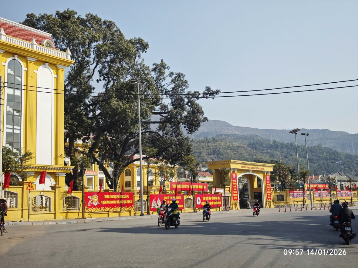 Quảng Ninh rực rỡ cờ hoa chào mừng Đại hội Đảng và mừng xuân mới