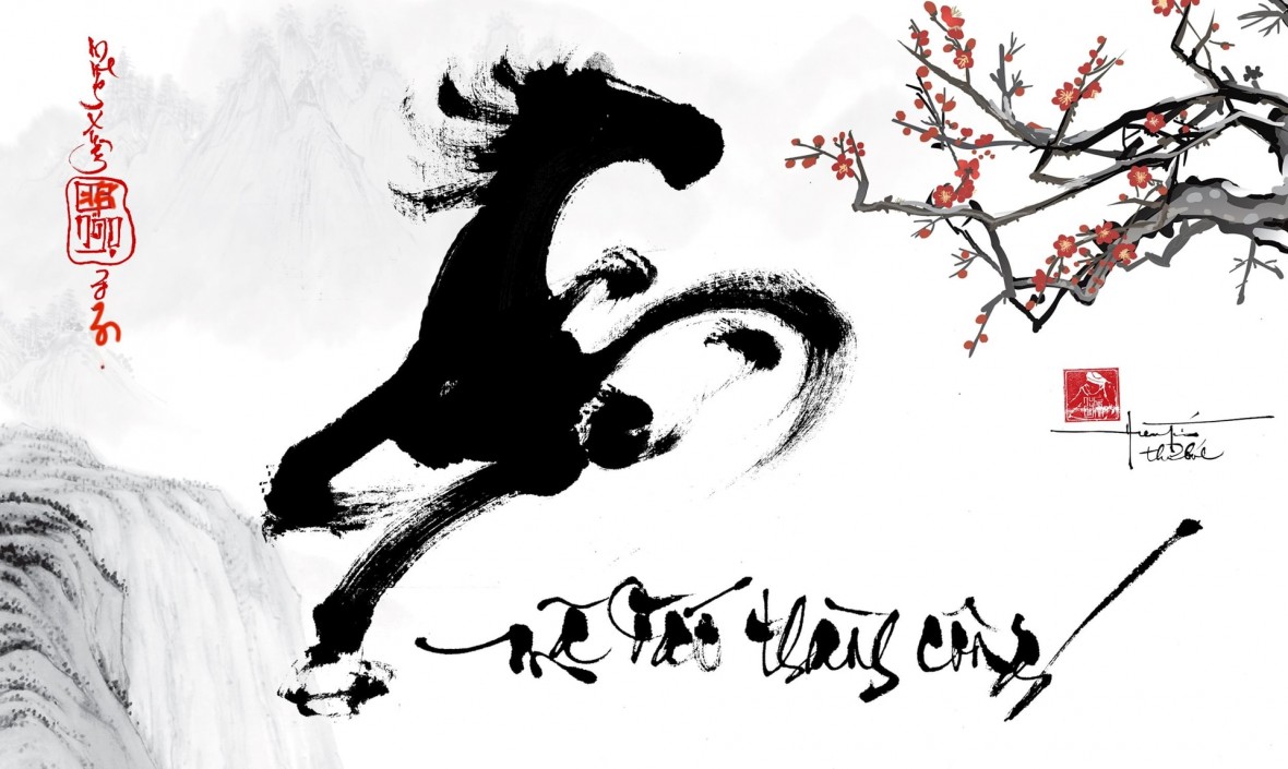 Thư pháp Việt: Nét bút khai xuân, giữ gìn hồn dân tộc