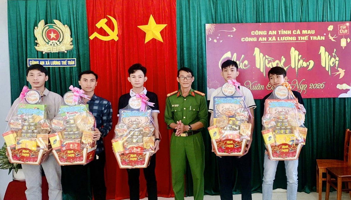 Cà Mau: 448 công dân ưu tú lên đường thực hiện nghĩa vụ CAND