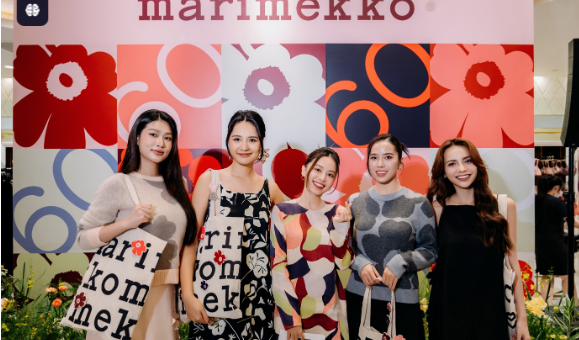 Cùng Nhìn Ngắm Dàn Khách Mời Xinh Đẹp Diện Trang Phục Trong Bộ Sưu Tập Marimekko Thu Đông 2024