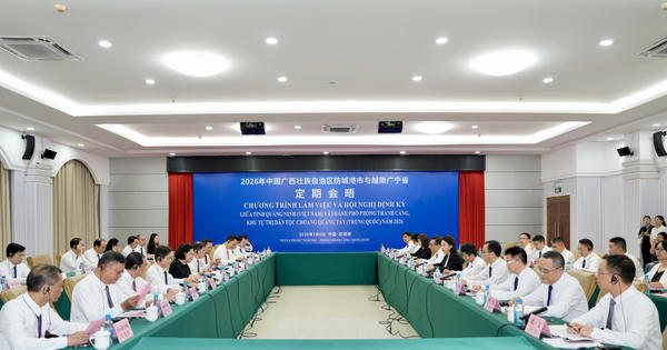 Quảng Ninh tăng cường hợp tác với thành phố Phòng Thành Cảng (Trung Quốc)