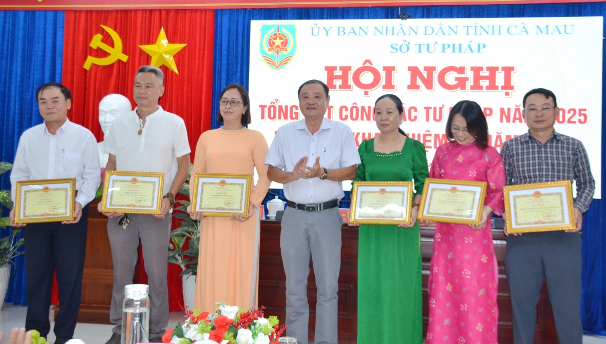 Ngành Tư pháp Cà Mau quyết tâm đổi mới, bứt phá trong giai đoạn mới