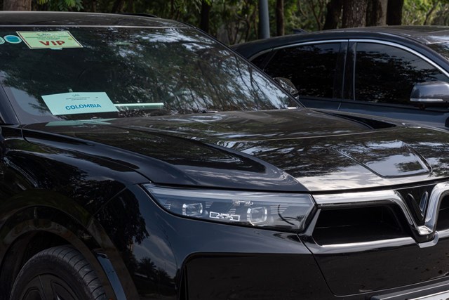 Dàn xe VinFast gây ấn tượng với đại biểu quốc tế tại Hội nghị Thượng đỉnh P4G - Ảnh 4