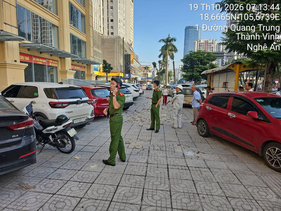 Lực lượng chức năng vào cuộc làm rõ sự việc.