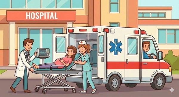 Sở Y tế TP.HCM: Thông tin về vụ việc sản phụ sinh con trên taxi khi chuyển viện